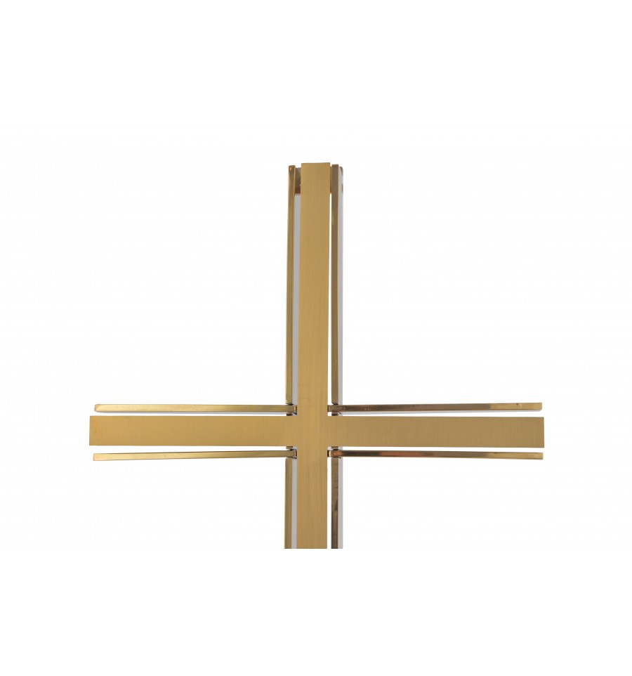 KRZYŻ WISZĄCY KT13W SATYNA ZŁOTY