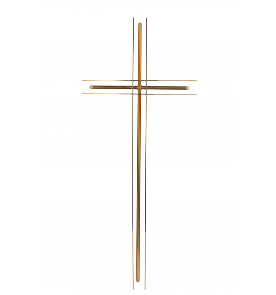 KRZYŻ PRZESTRZENNY KP9, WISZĄCY złoty