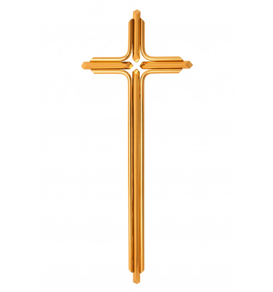 KRZYŻ PRZESTRZENNY KP4 , WISZĄCY ZŁOTY